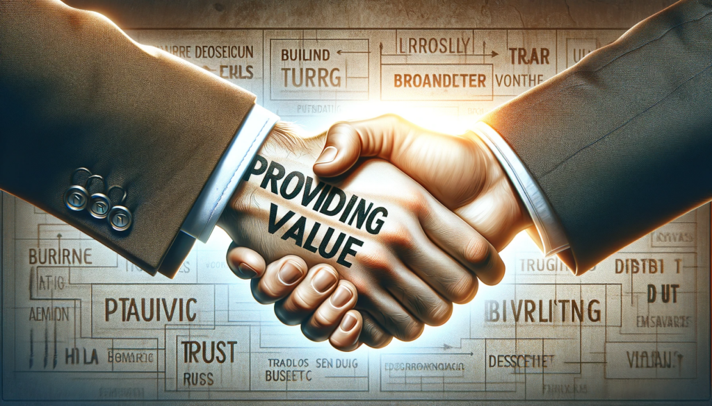 Providing Value and Building Trust